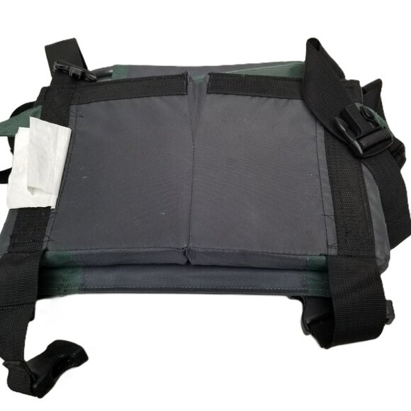 GCI Outdoor Portable Stadium Seat Bleacher Chair Green Gray Camping Sports - Picture 10 of 15